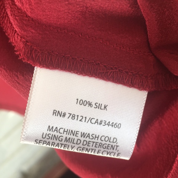 Eileen Fisher silk blouse - Picture 6 of 8